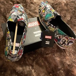 Toms Women’s Classic Multi Marvel Comic Pop Print